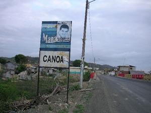 Canoa Sign 