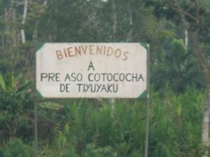 Cotacocha Sign