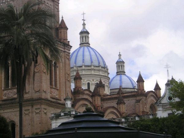 Cuenca church domes