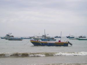 Fishing Boats in Puerto Lopez