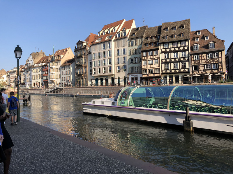 Canal tour of Old Strasbourg