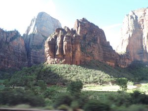 Zion in the morning
