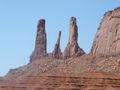 Three Sisters -Monument Valley