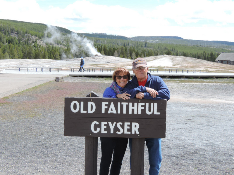 The old Gezers at the Geyser