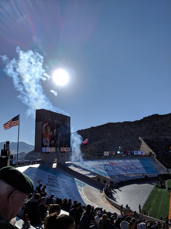The Sun Bowl is aptly named