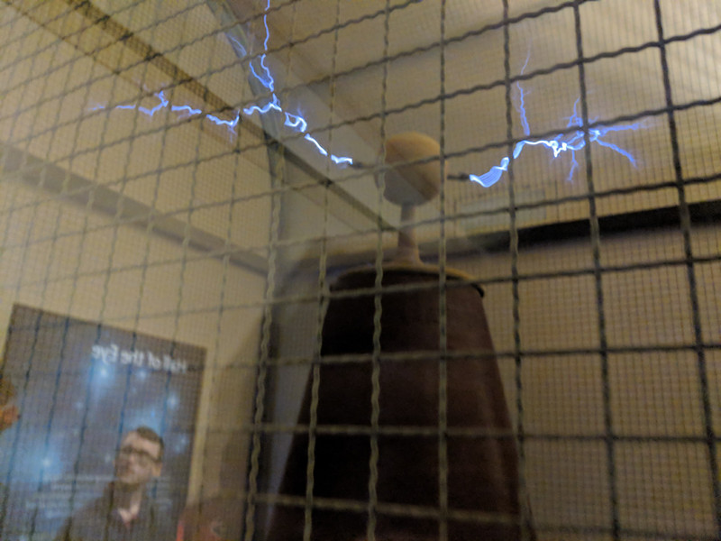 Tesla coil at the Griffith Observatory