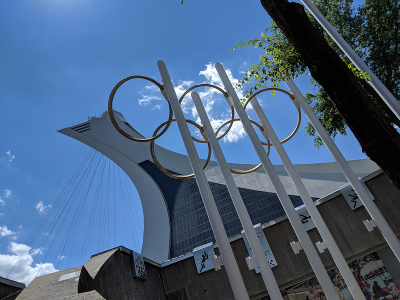 Olympic Stadium and Montreal Tower