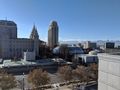 view of SLC from the Conference rooftop