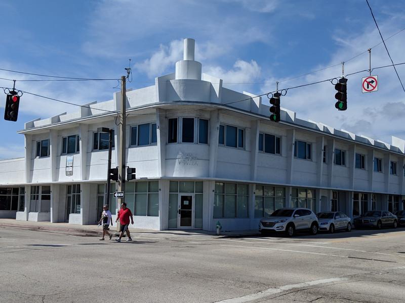 One of the Art Deco buildings in Hollywood, FL