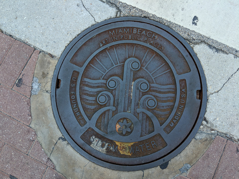 even the sewer covers are artistic