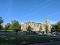Perfect day on the campus of Duke University