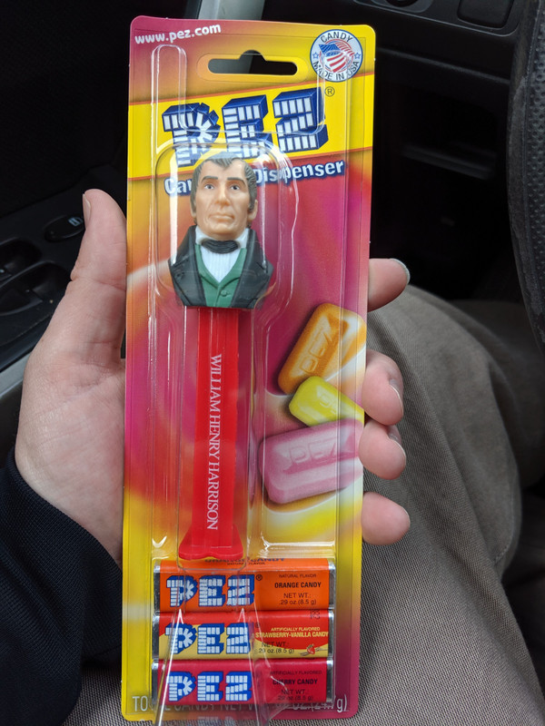 Grouseland gets to sell their own presidential Pez