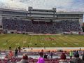 The view of Lane Stadium from my seat