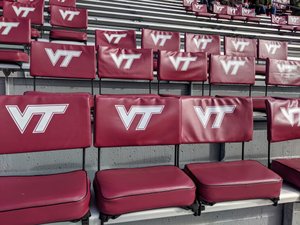 Seatbacks for Virginia Tech