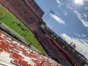Nice day for football at Clemson