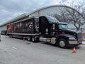 Equipment truck for the visiting UGA team