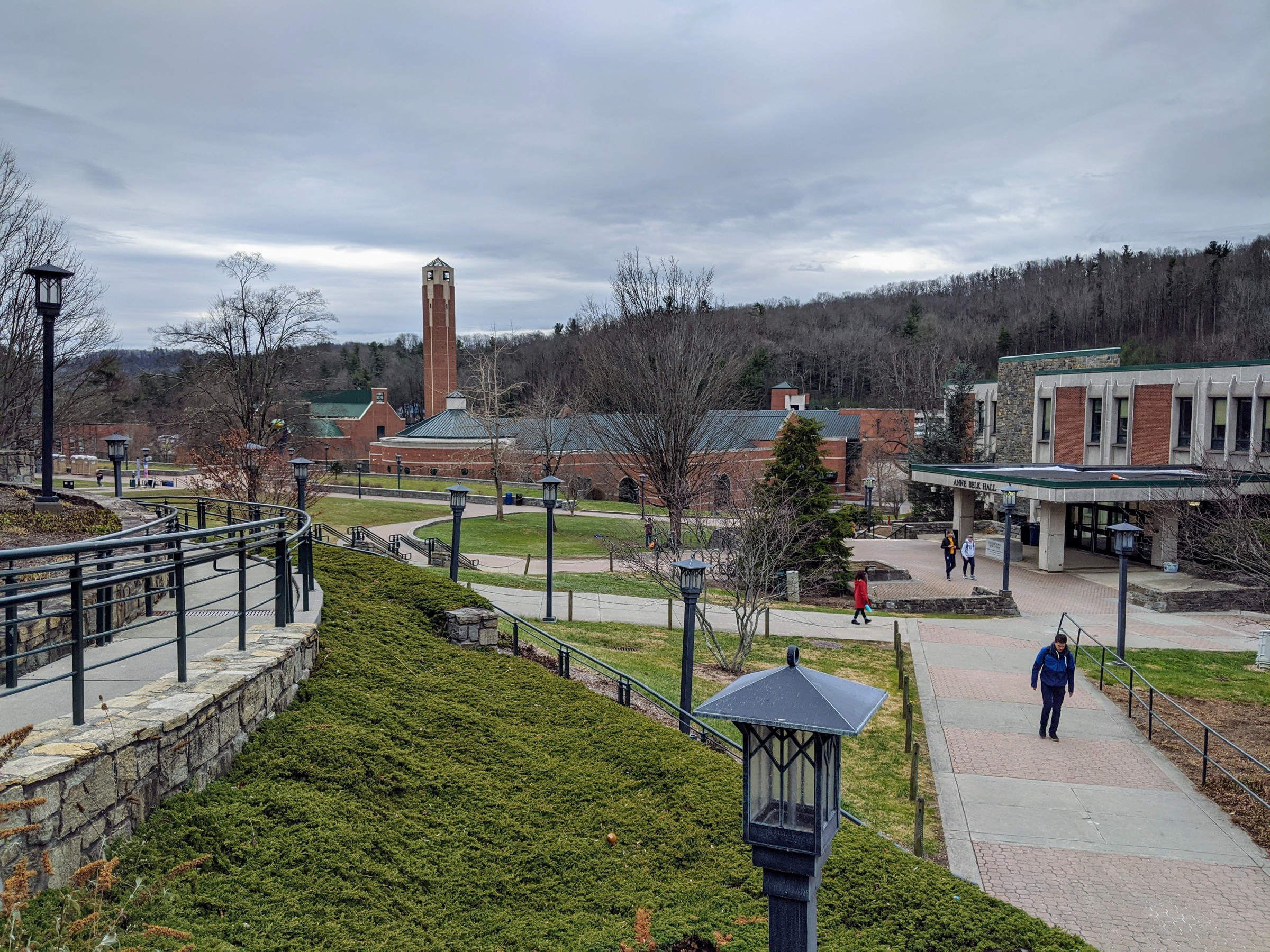 The center of campus for Appalachian State University | Photo