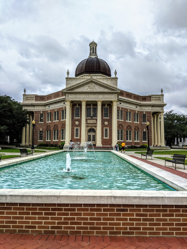 The Administration Building at Southern Miss