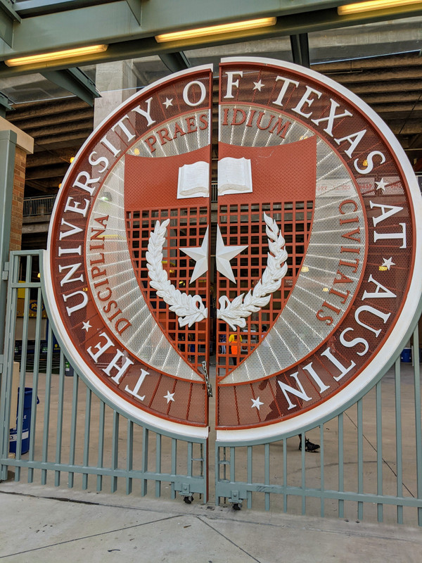 Gates to the DKR-Texas Memorial Stadium