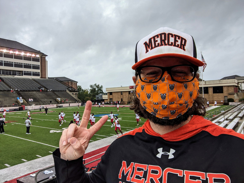 Mercer swag, before the torrential downpour