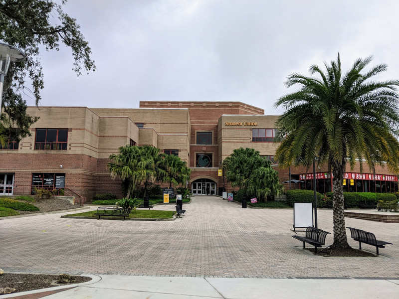 The Student Union at the heart of UCF's campus