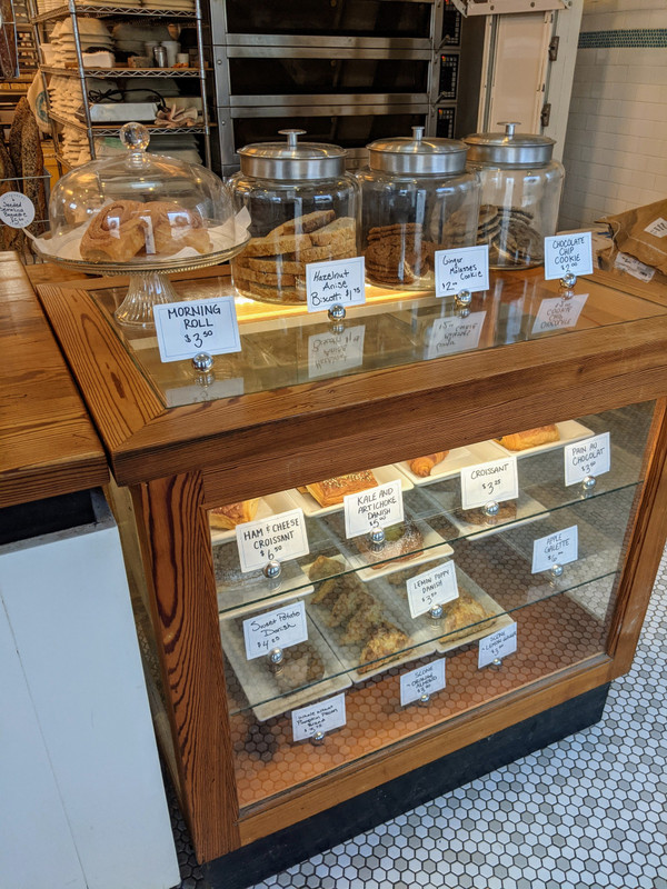 The spread at Independent Baking Company