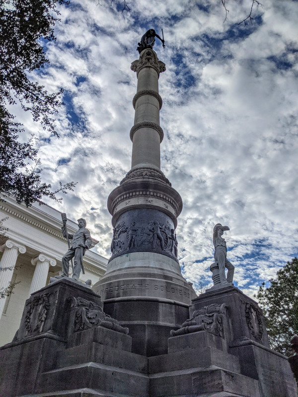 The Confederate Monument in Montgomery
