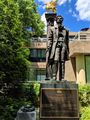 Pushkin statue at GWU