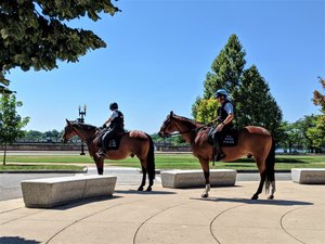 National Park Police at the National Mall