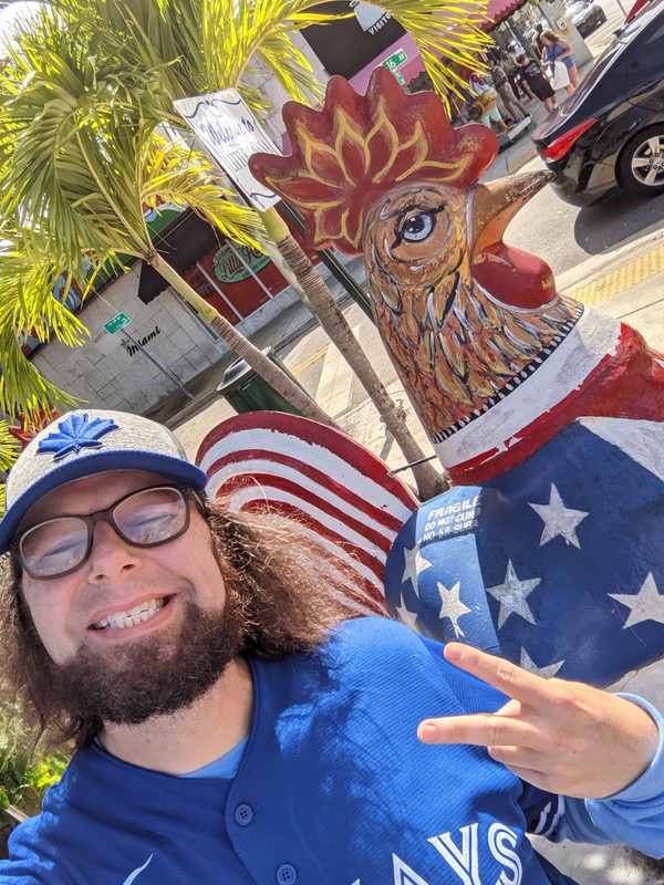 Plenty of roosters to see on Calle Ocho