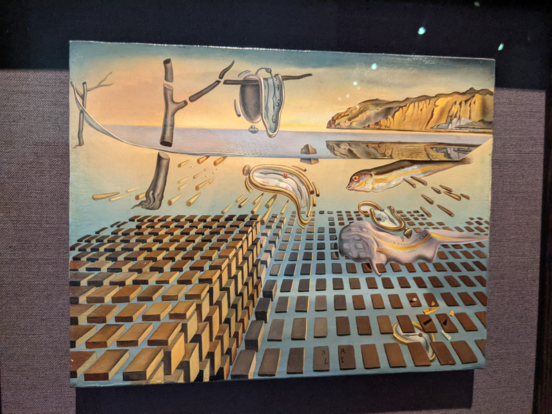 The Disintegration of the Persistence of Memory, by Dali