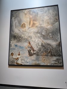 The Discovery of America by Christopher Columbus, by Dali