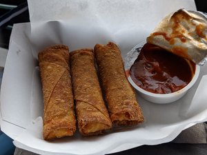 Pizza rolls, a Buffalo favorite, come in 3-packs