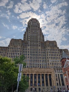 I will never get tired of looking at Buffalo City Hall