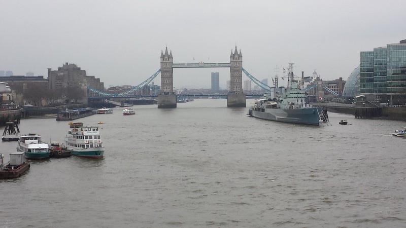 Tower Bridge + HMS Belfast
