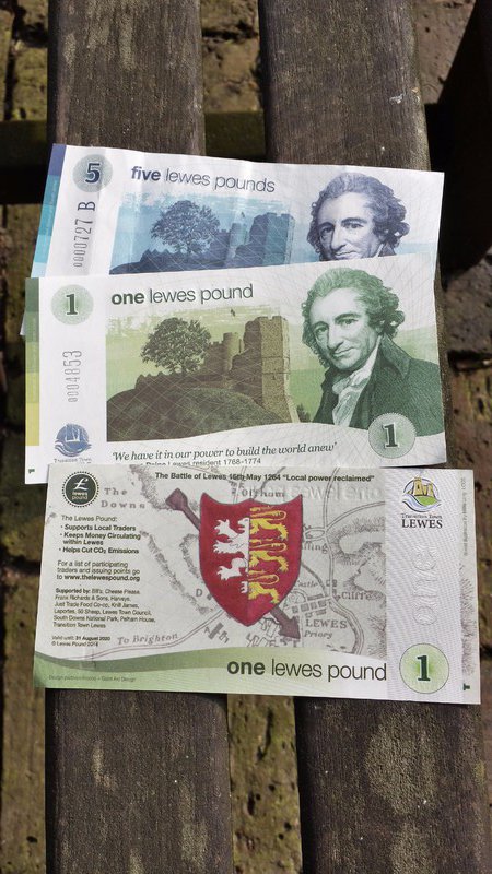 Lewes Pound notes