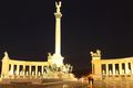 Heroes Square at Night