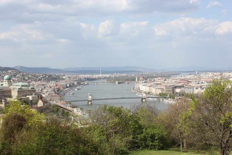 The Danube and her two towns, viewed from the Citadella