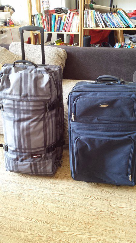 New bag (left) and old bag (right)