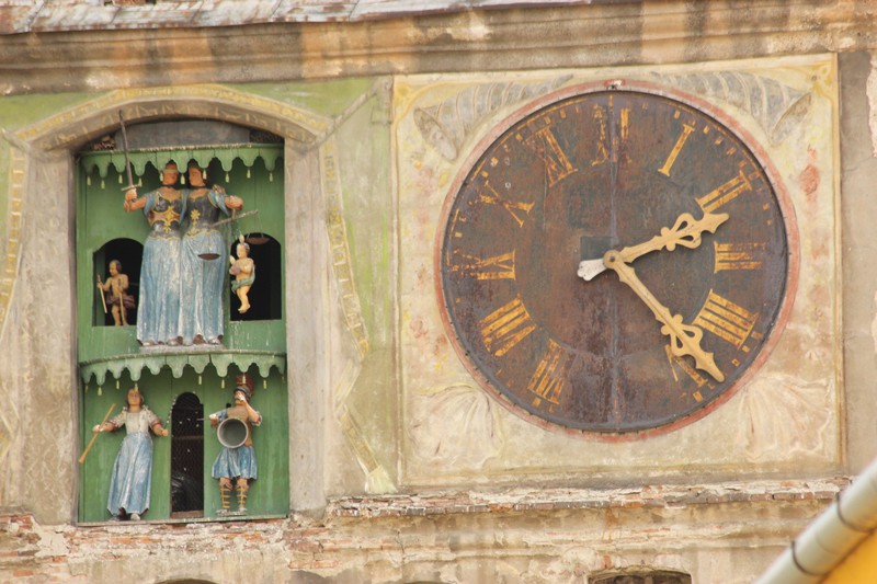 Close-up of the Clock Tower