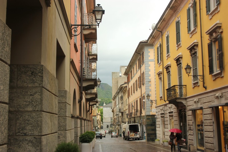 Lecco before the rains hit
