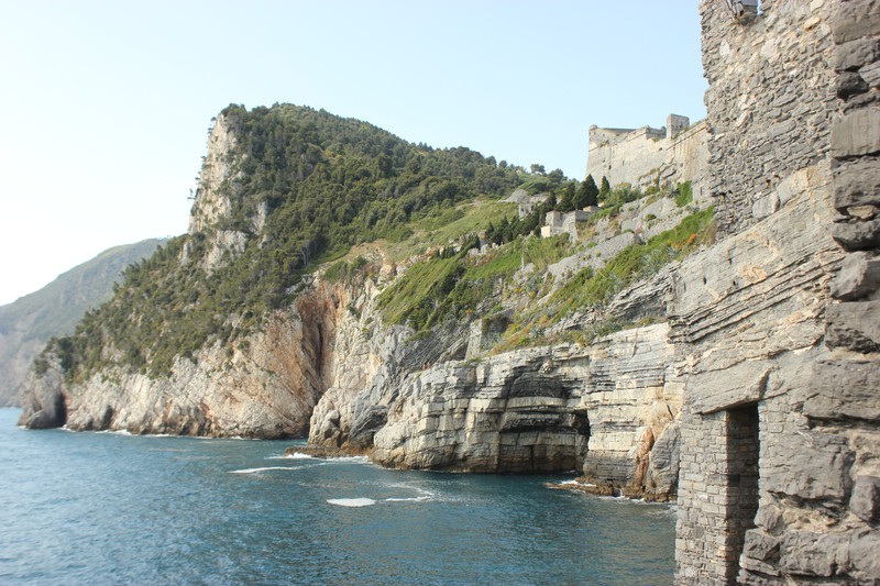 Looking out from Porto Venere