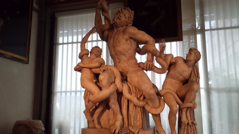 copy of Bandinelli's "Laocoon and His Sons"