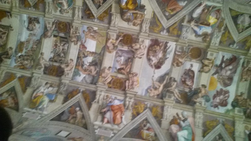 No photos allowed in the Sistine Chapel