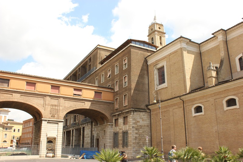 Fascist Architecture near the Augustus Mausoleum