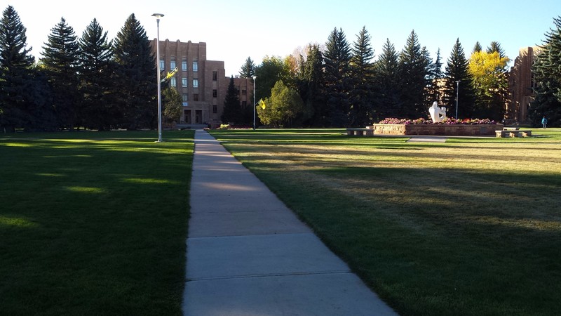 Campus of University of Wyoming