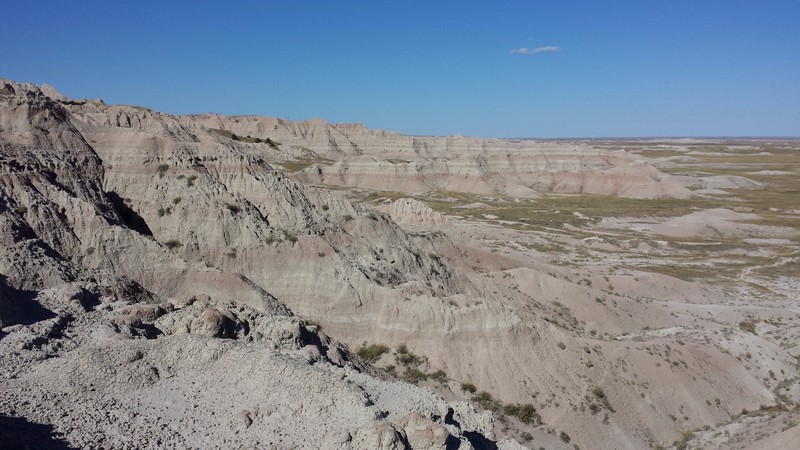 First glimpse of the Badlands