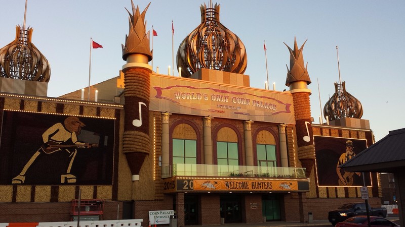 The only Corn Palace in the world is in Mitchell, SD