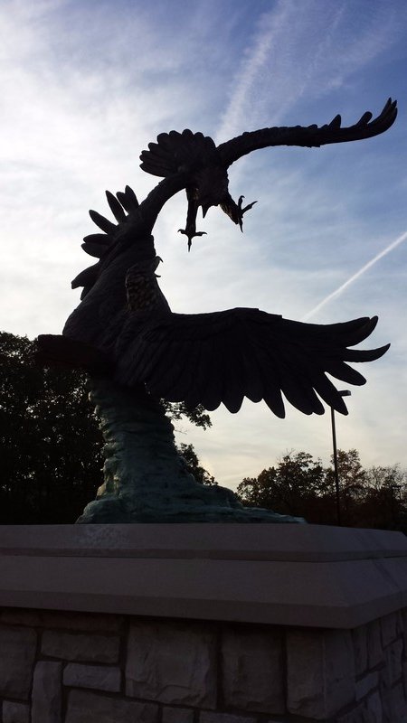 Eagles Statue at EMU