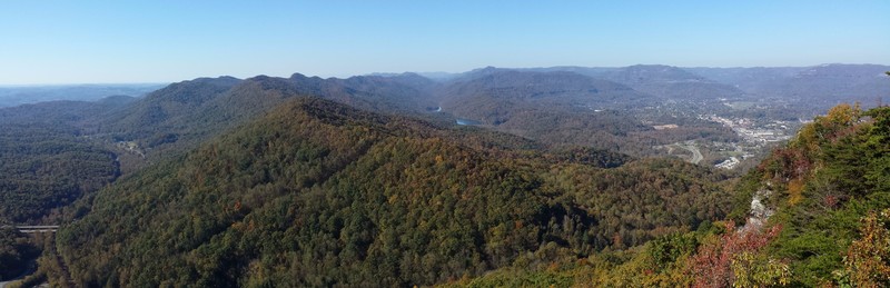 Cumberland Gap from the Pinnacle Overlook